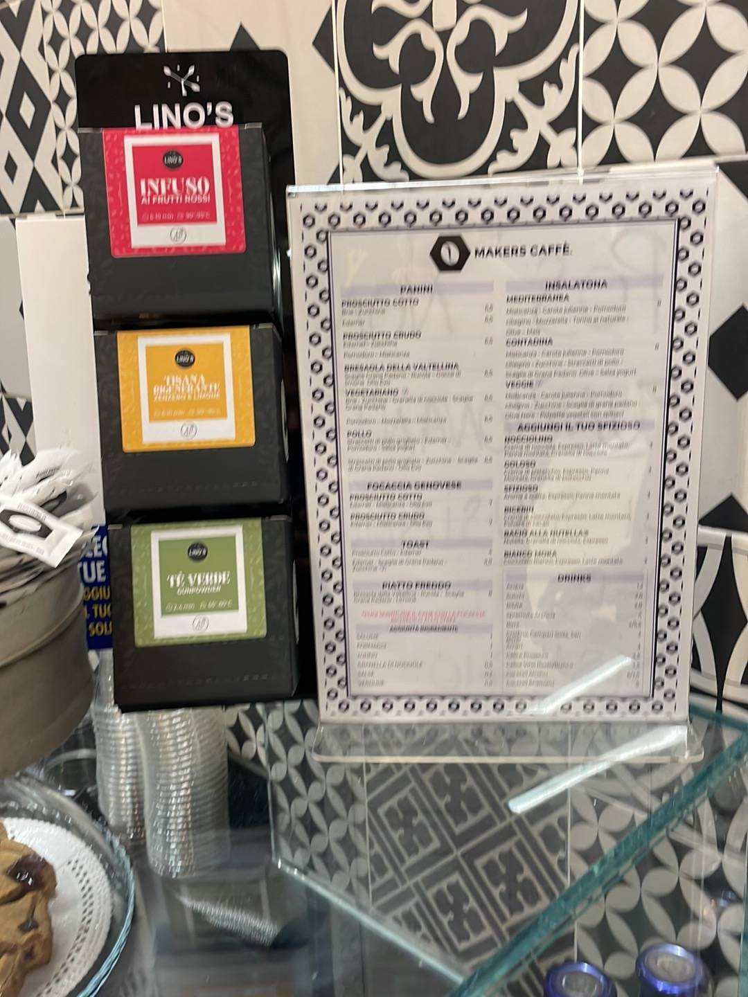 MAKERS CAFFE’ меню