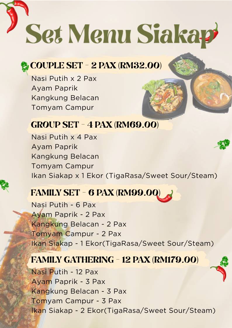 MAWAR RINDU BISTRO меню