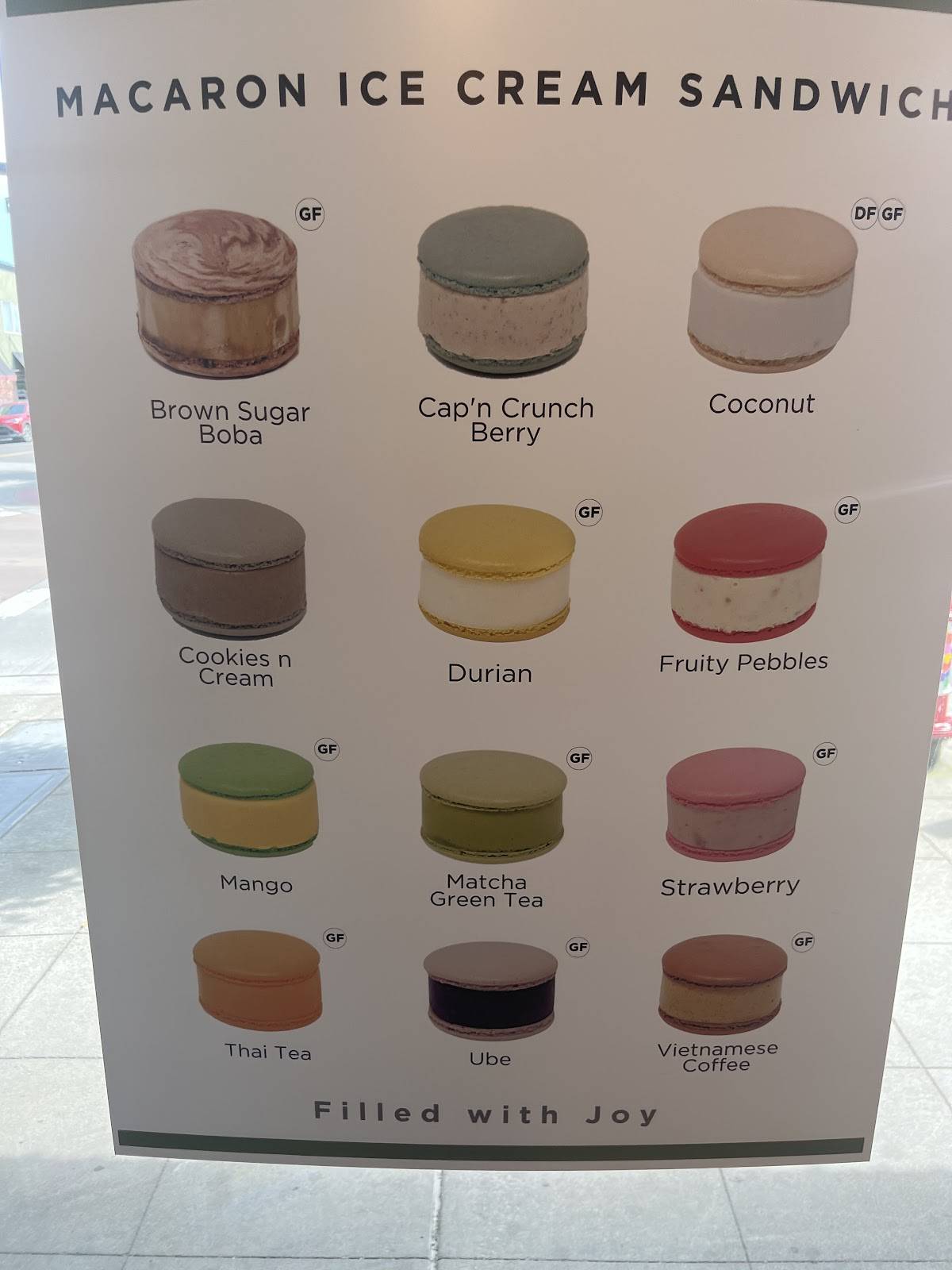 Macadons Cafe Renton меню