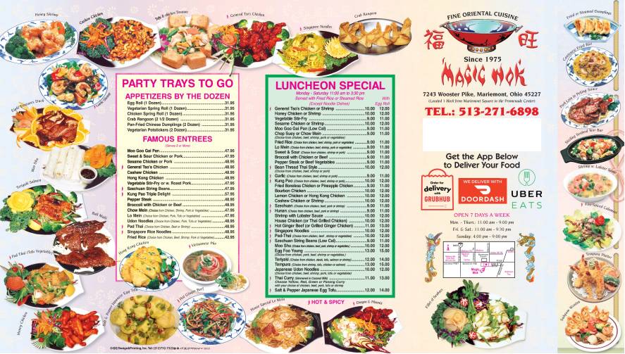 Magic Wok меню