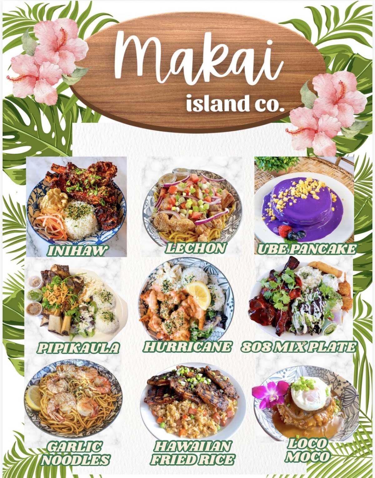 Makai Island Co. меню