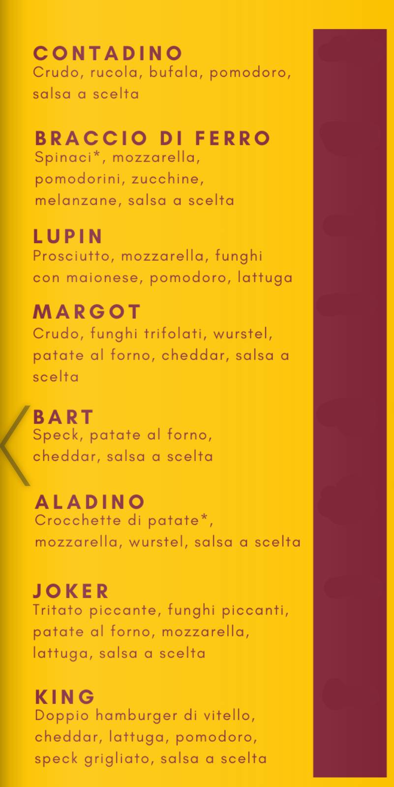 Manidas Pizzeria & Barbecue меню