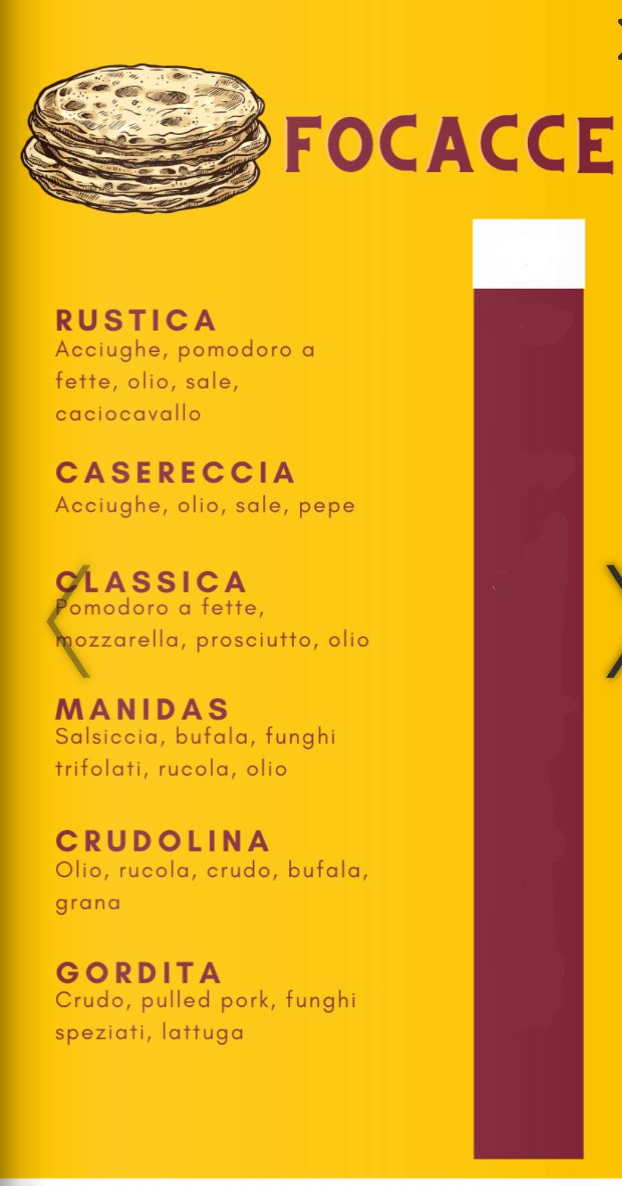 Manidas Pizzeria & Barbecue меню