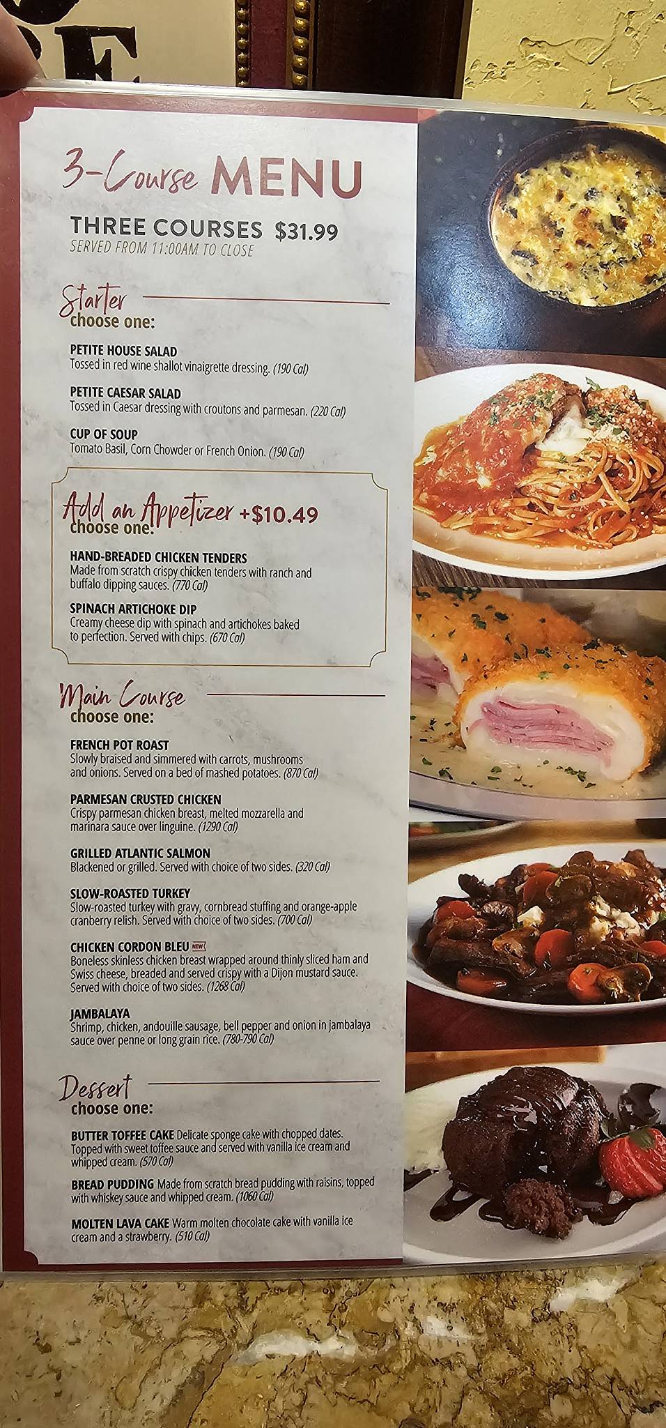 Mimi's Cafe меню