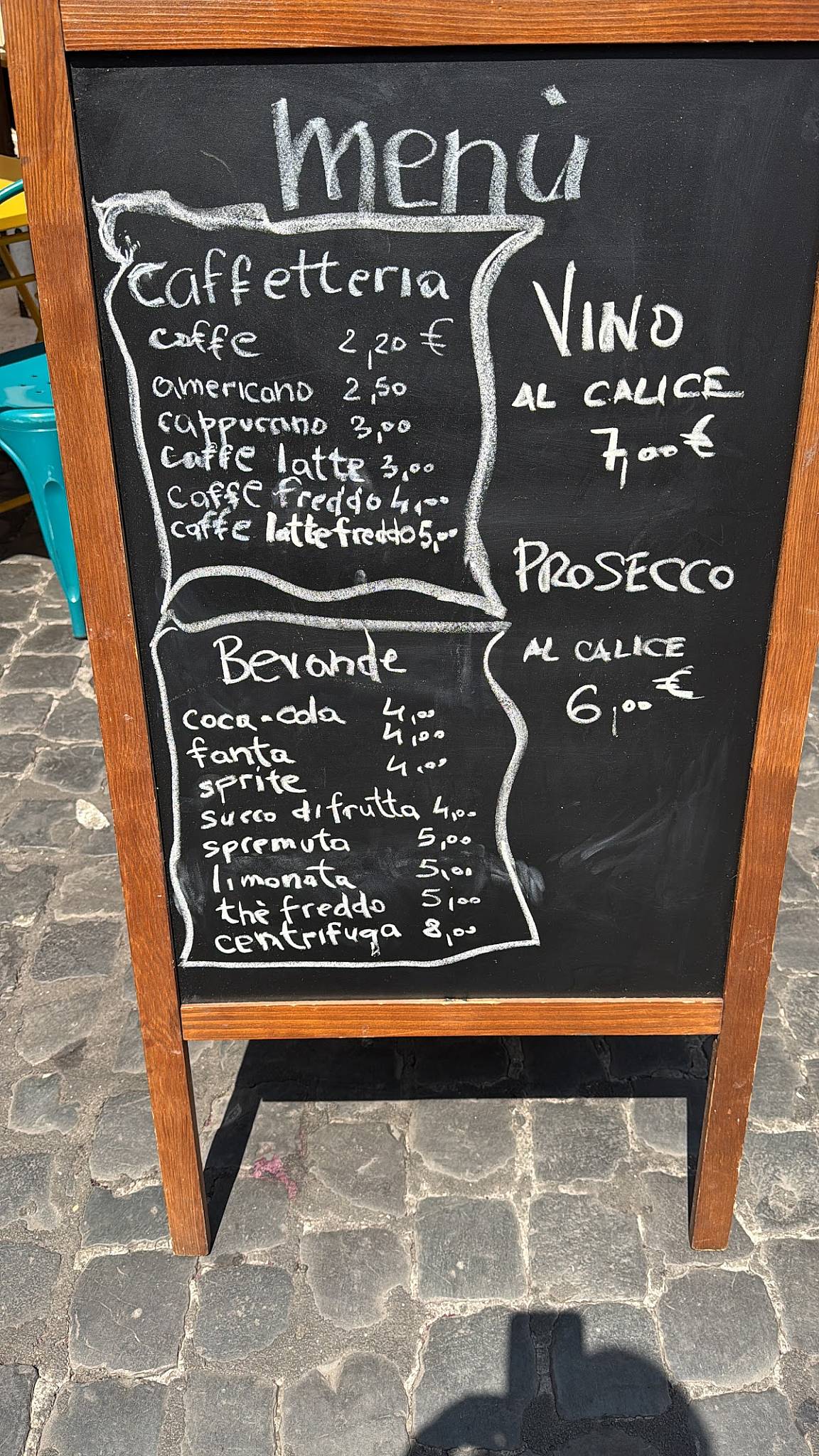 Modo Caffè меню