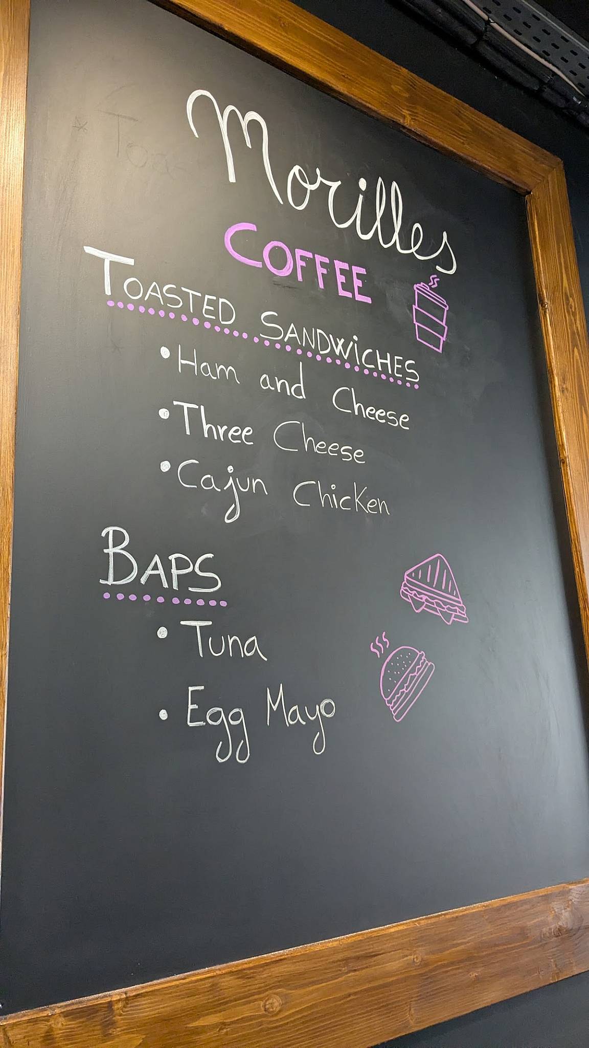 Morilles Coffee Rathmines меню