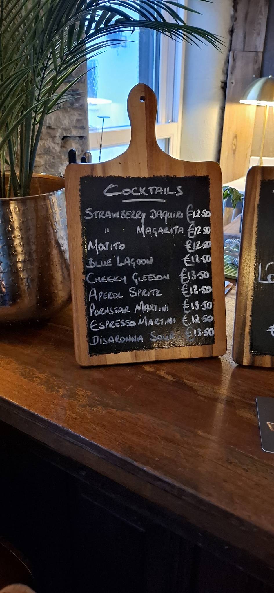 Naughton's Bar меню