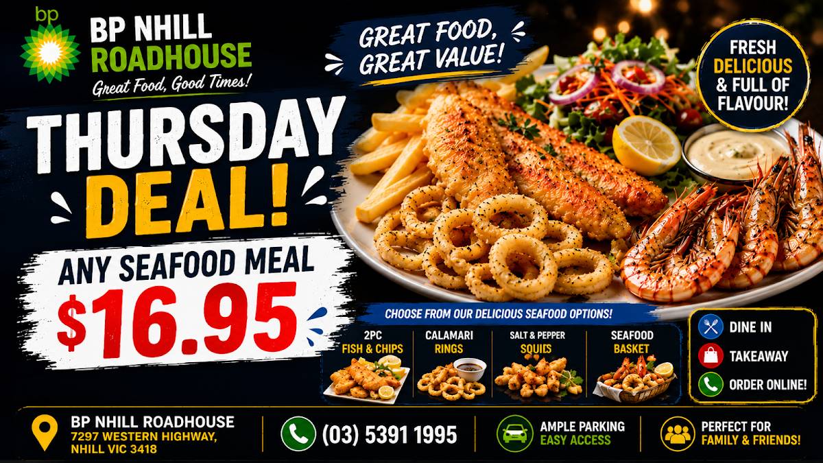 BP Nhill Road House меню