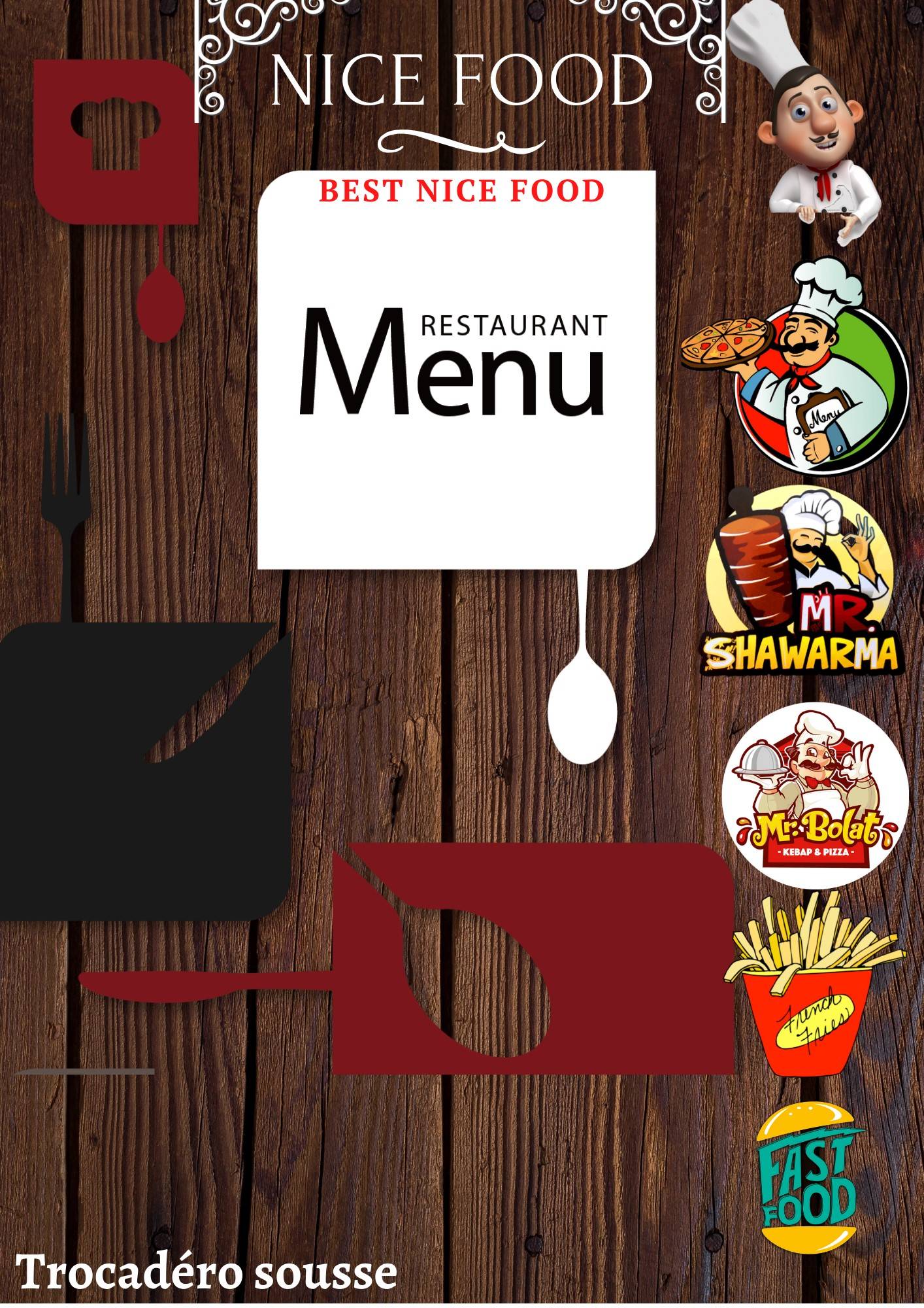 Nice Food sousse меню