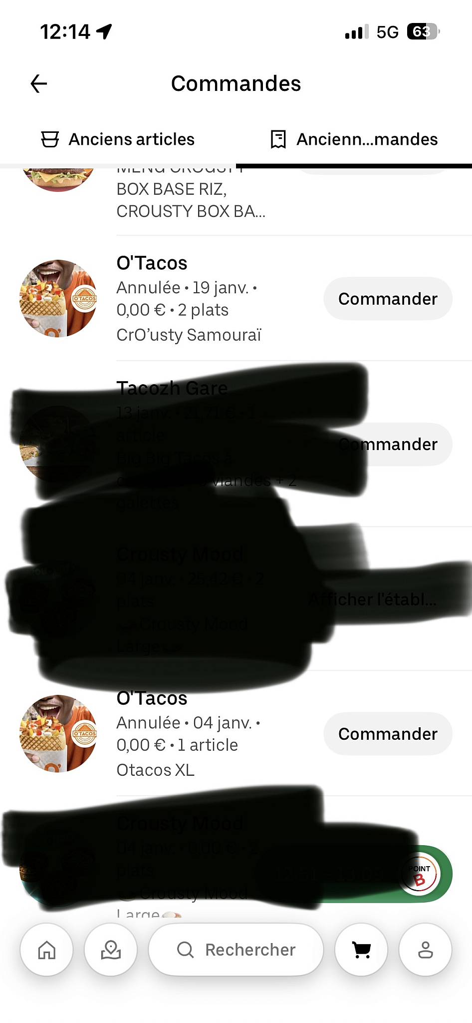 O'Tacos Rennes Alma меню