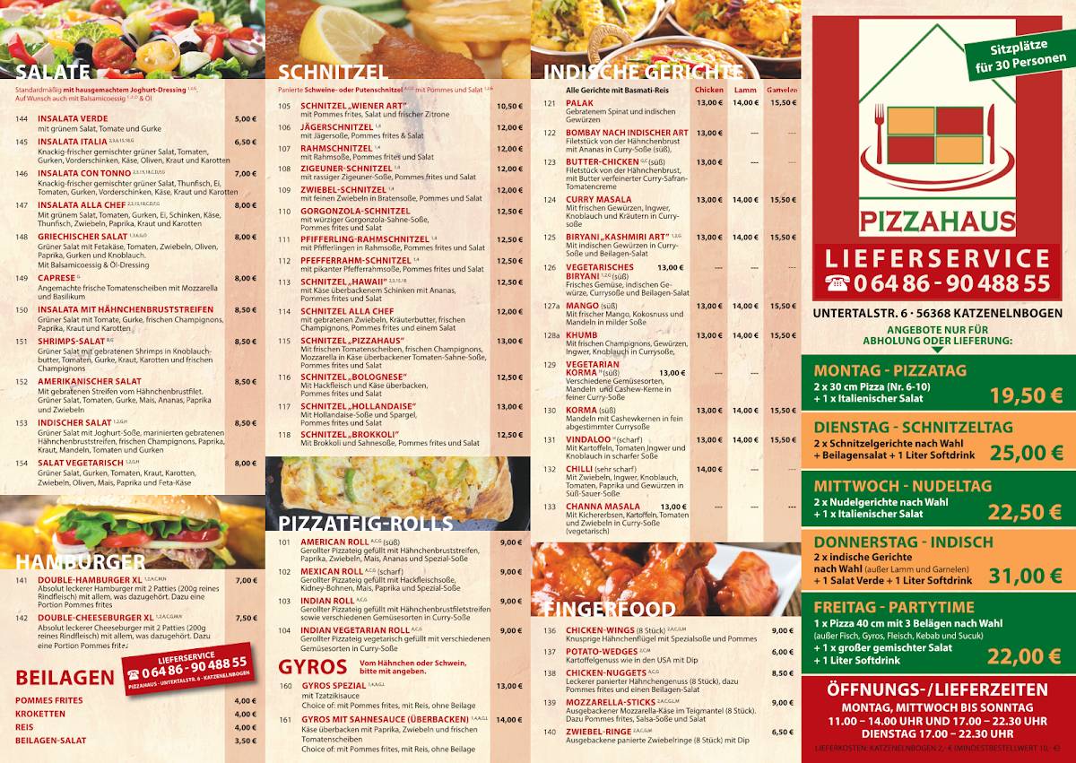 PIZZA HAUS KATZENELNBOGEN,