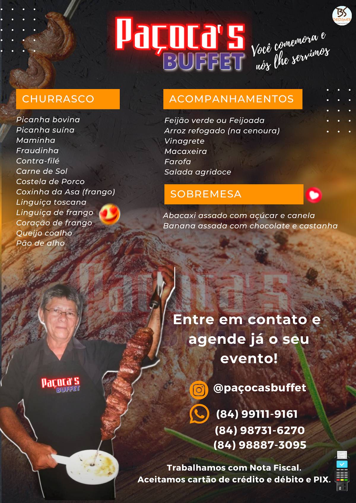 Paçoca's Buffet меню