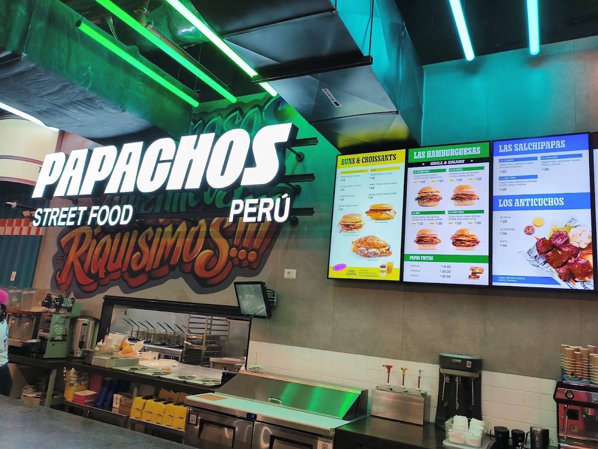Papacho's меню