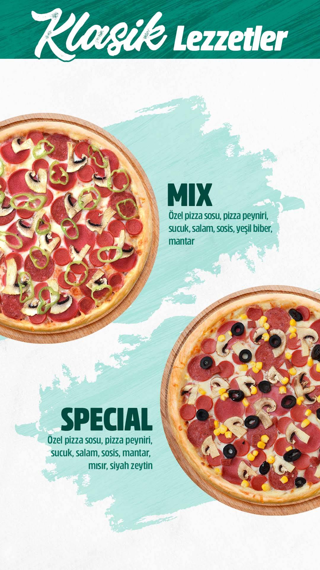 Pasaport Pizza Reyhanlı меню