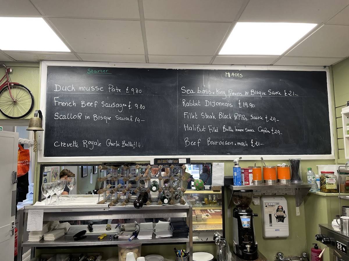 Pascal Bistro меню