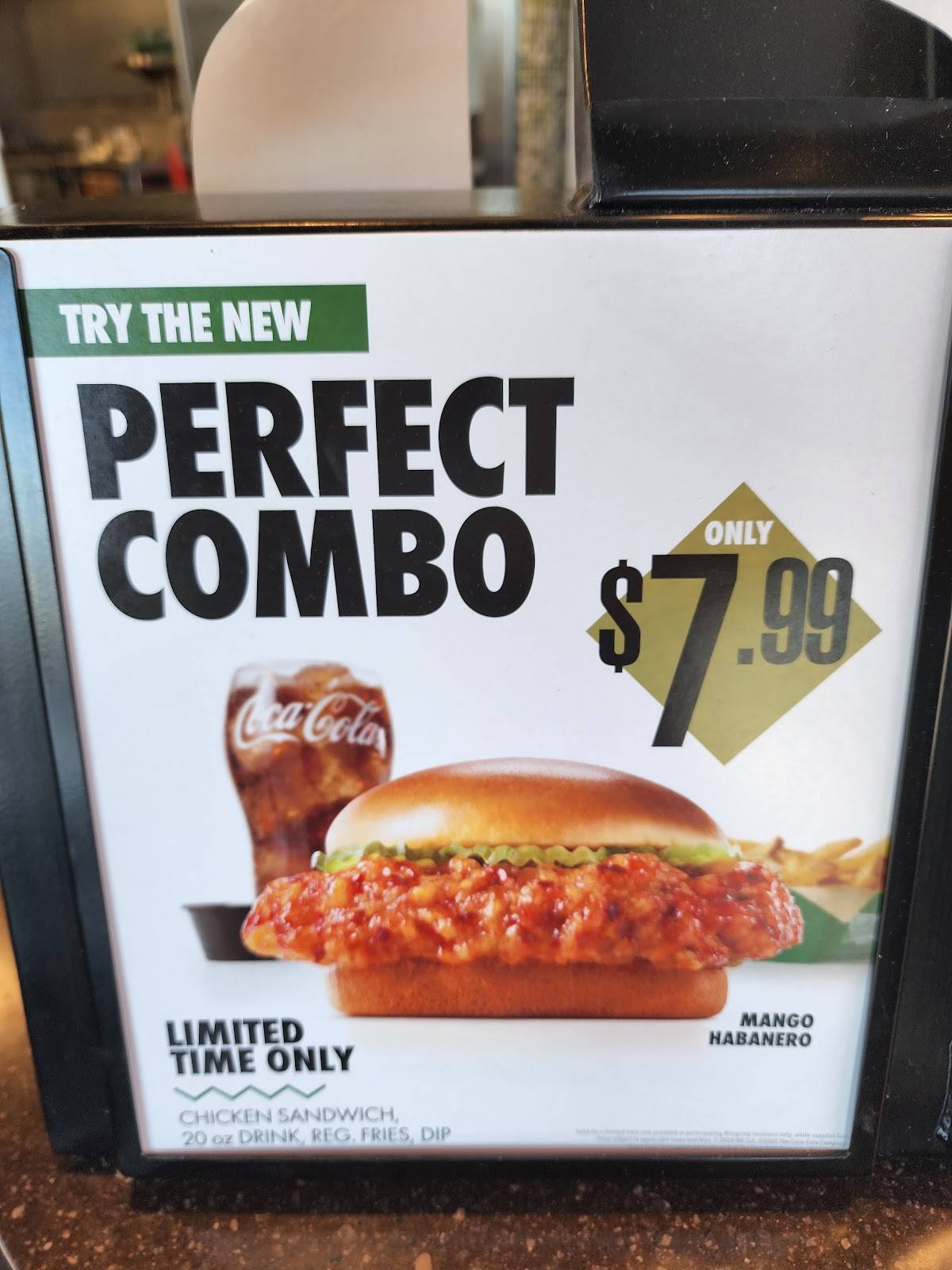 Wingstop меню