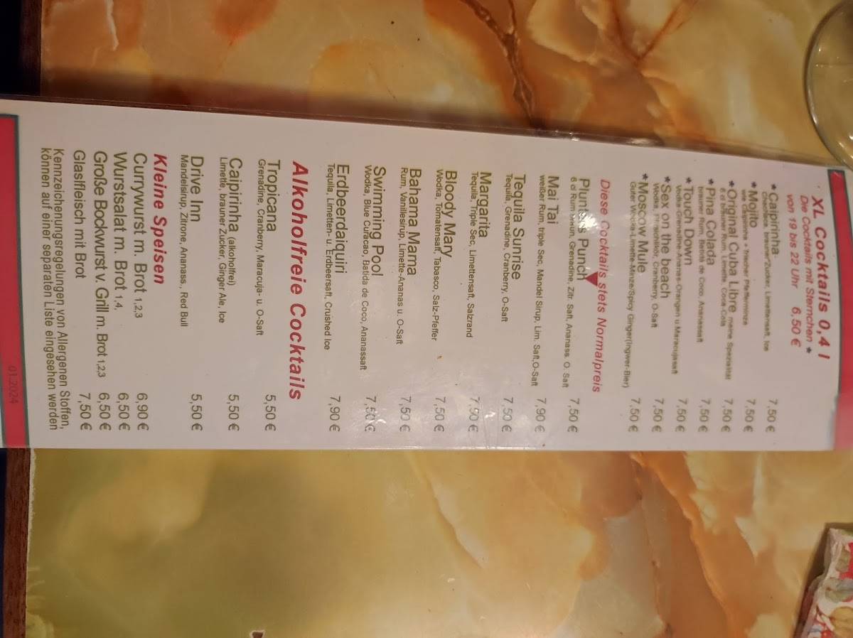 Pils Inn меню