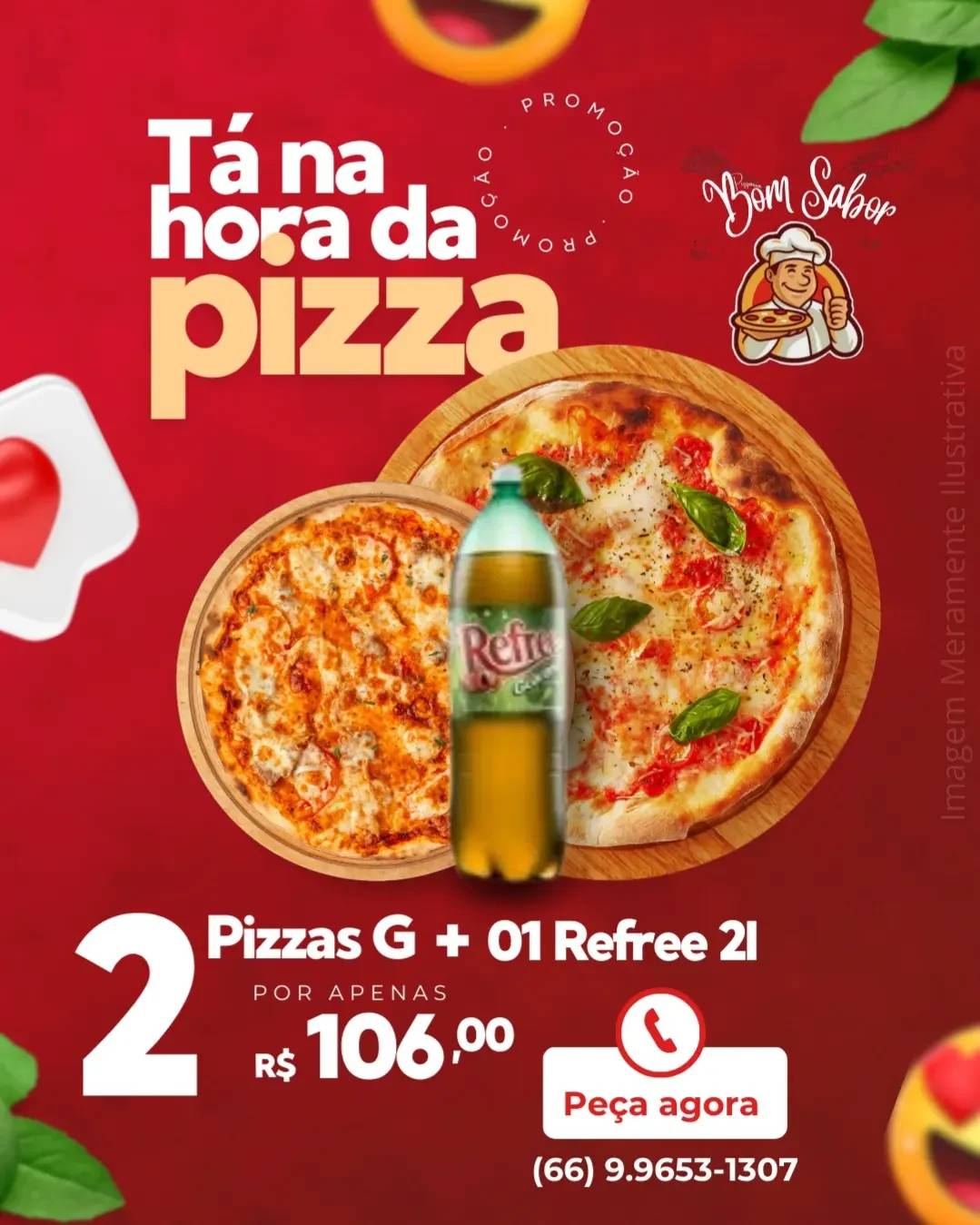 Pizzaria Bom Sabor - Rondonópolis меню