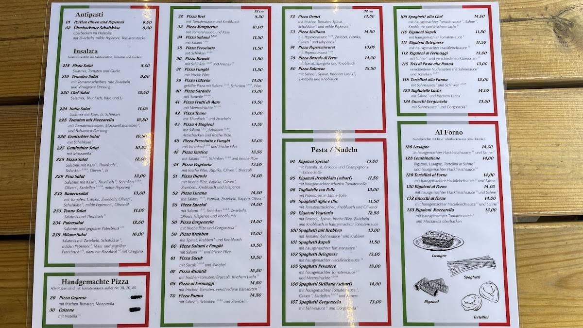 Pizzeria Milano - Holzofen Pizza Mainz Restaurant und Lieferservice меню