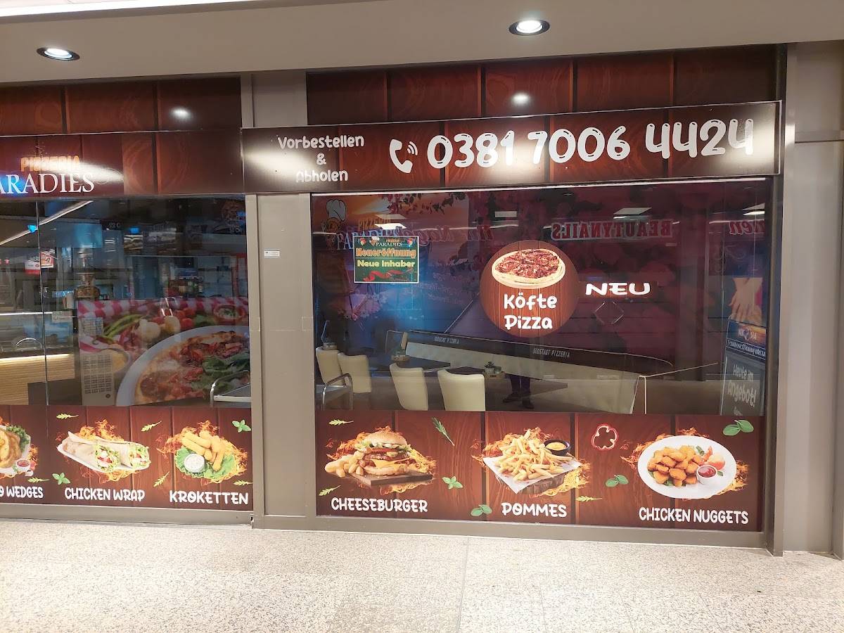 Pizzeria Paradies меню