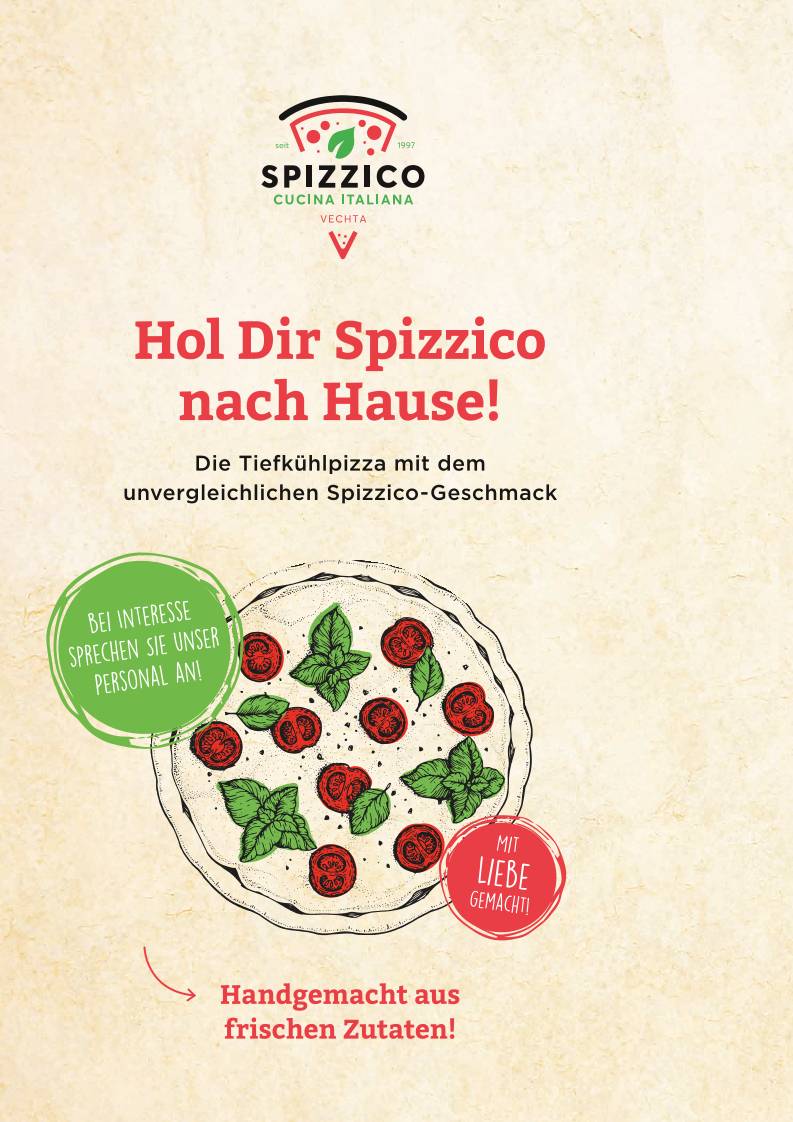 Pizzeria Spizzico меню