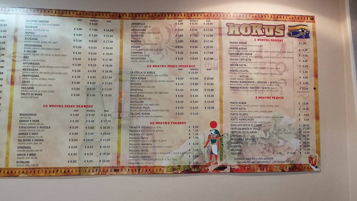 Pizzeria & Kebab "Via Roma" меню