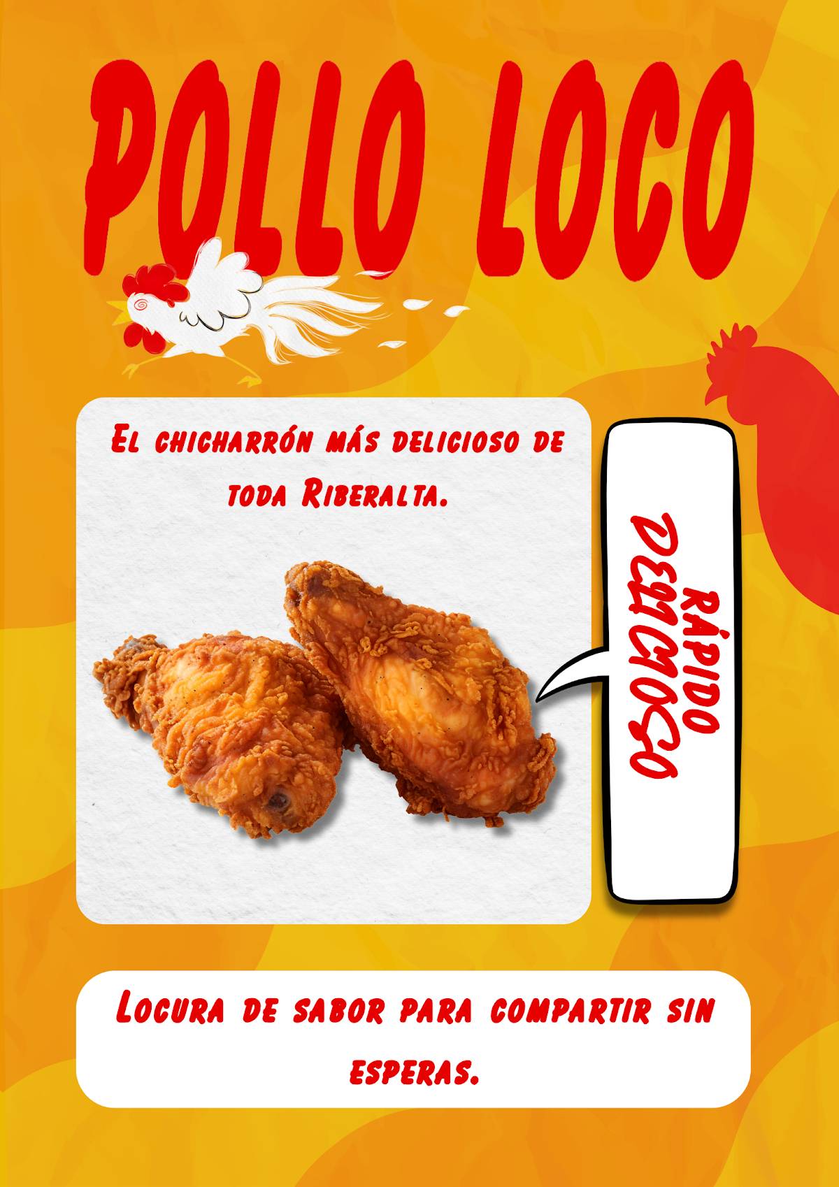 Pollo loco меню