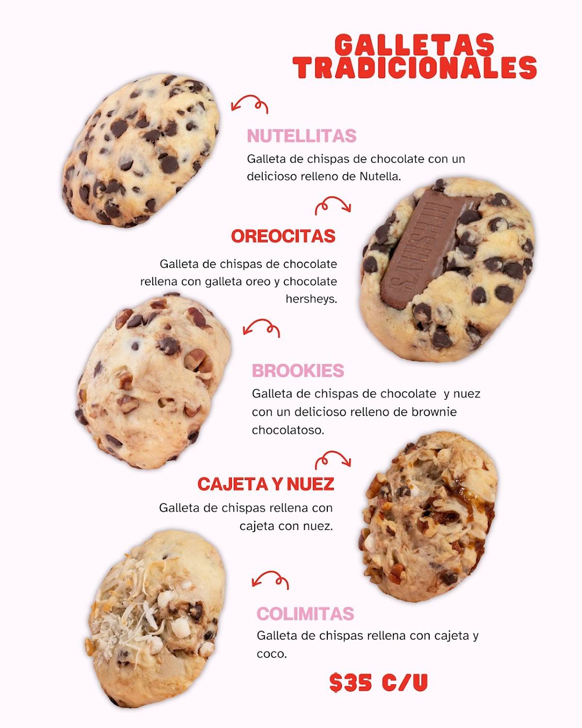 Postresitos.ks Venustiano Carranza меню