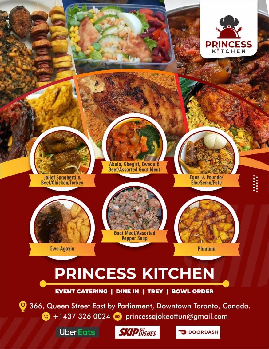 Princess kitchen меню