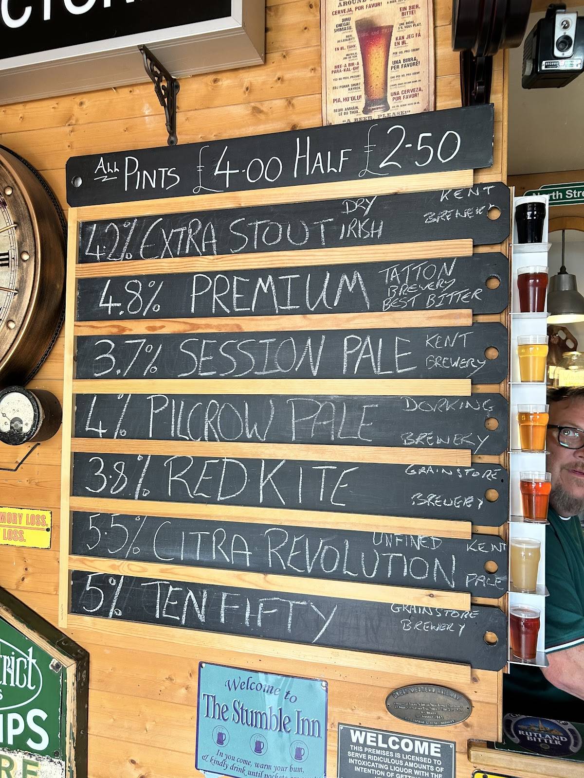 10:50 From Victoria Micropub меню