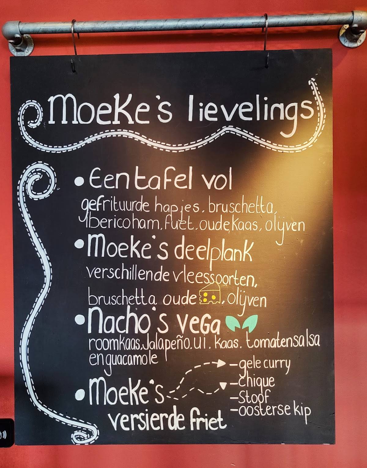 Moeke Rhenen меню