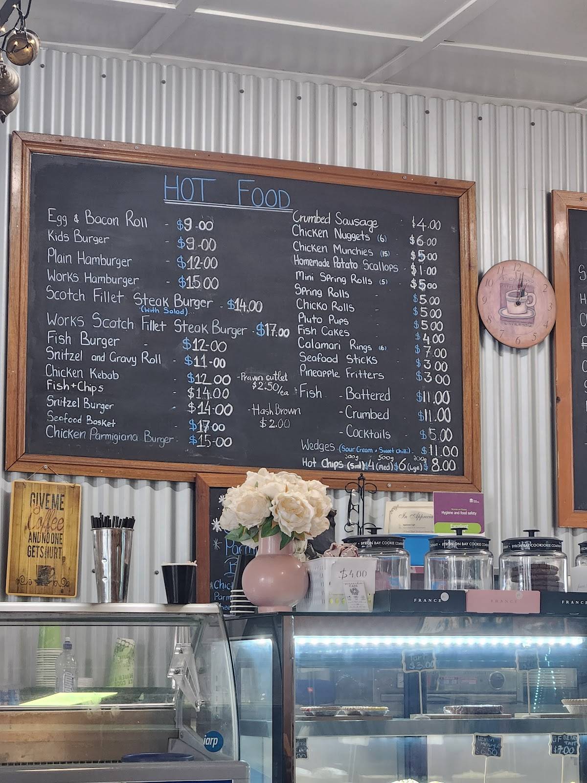 Rylstone Cafe меню