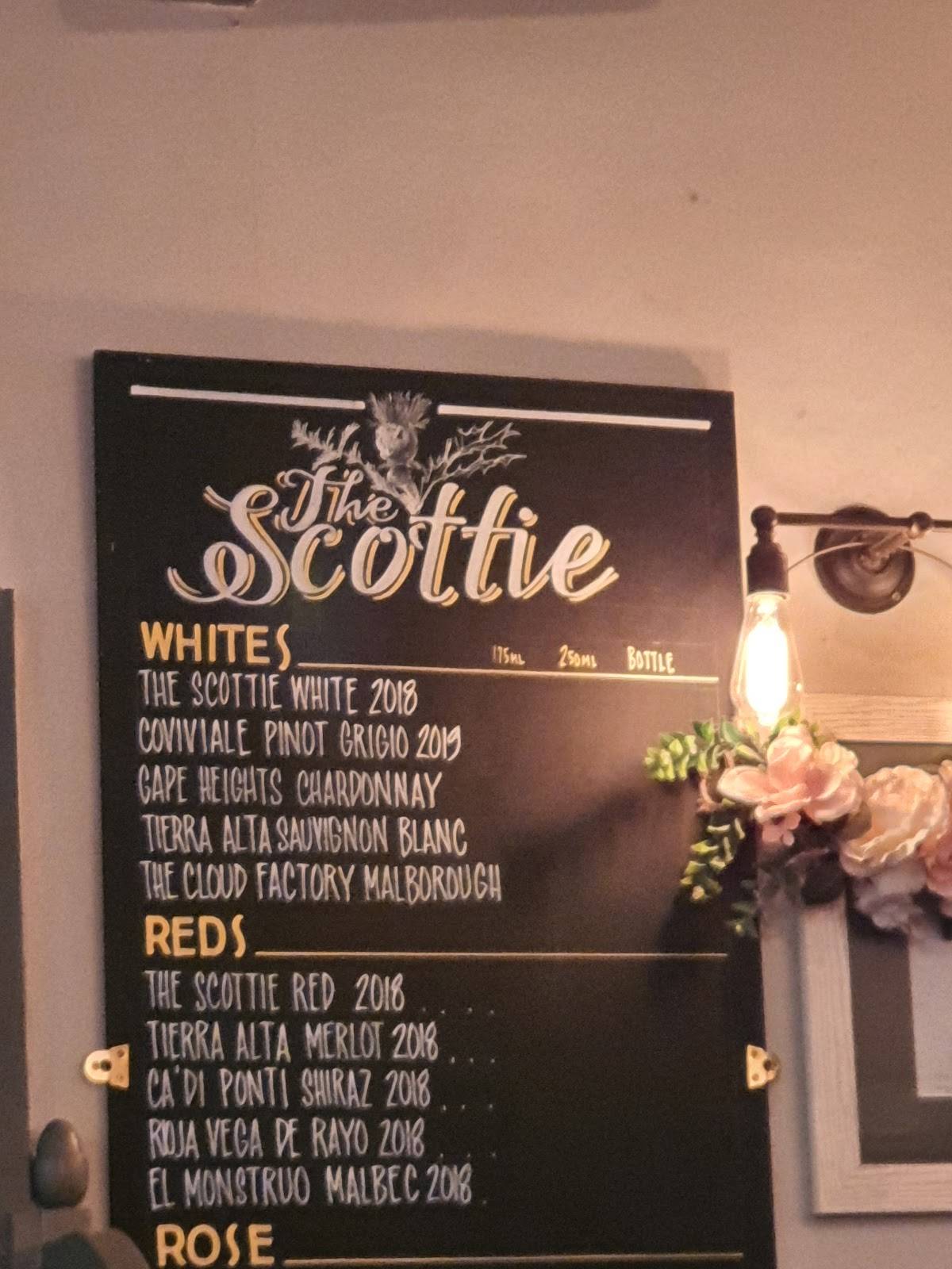 The Scottie меню