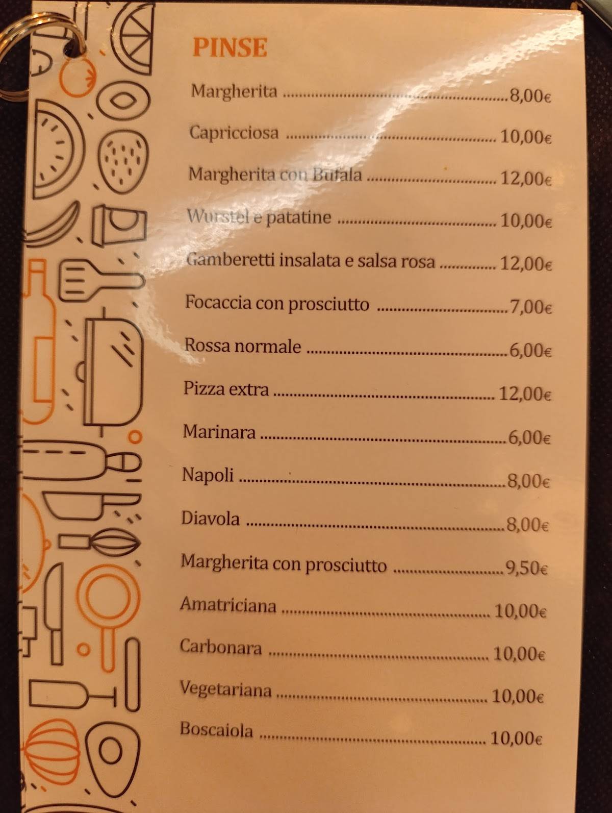 amBARabà caffe' trattoria меню