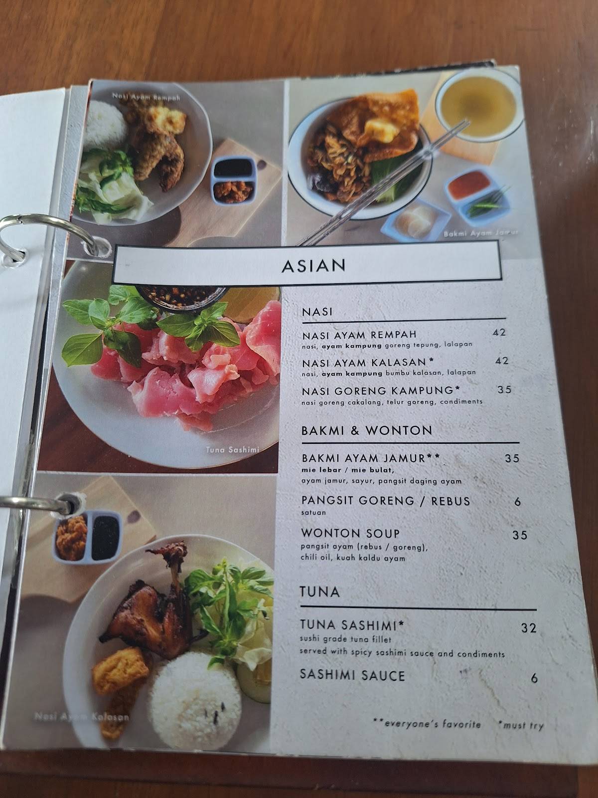 Pulse Kitchen & Slowbar Coffee Manado меню