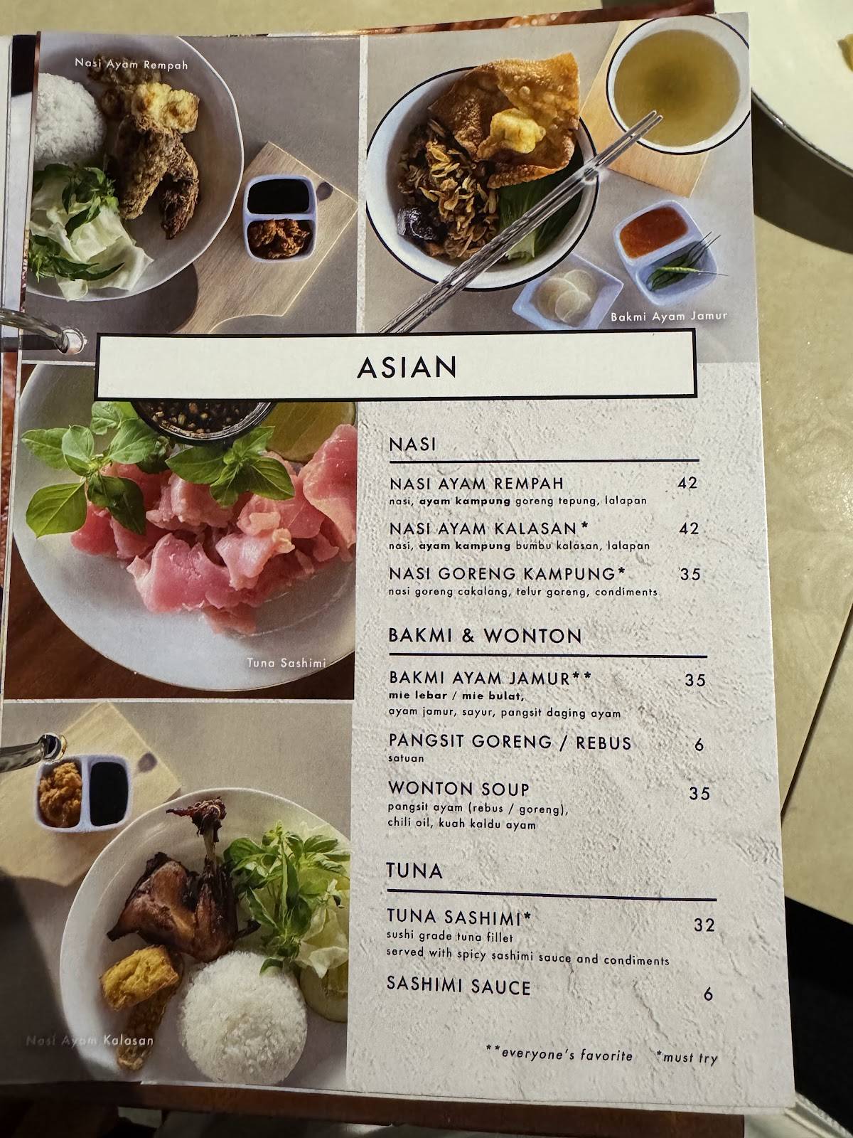 Pulse Kitchen & Slowbar Coffee Manado меню
