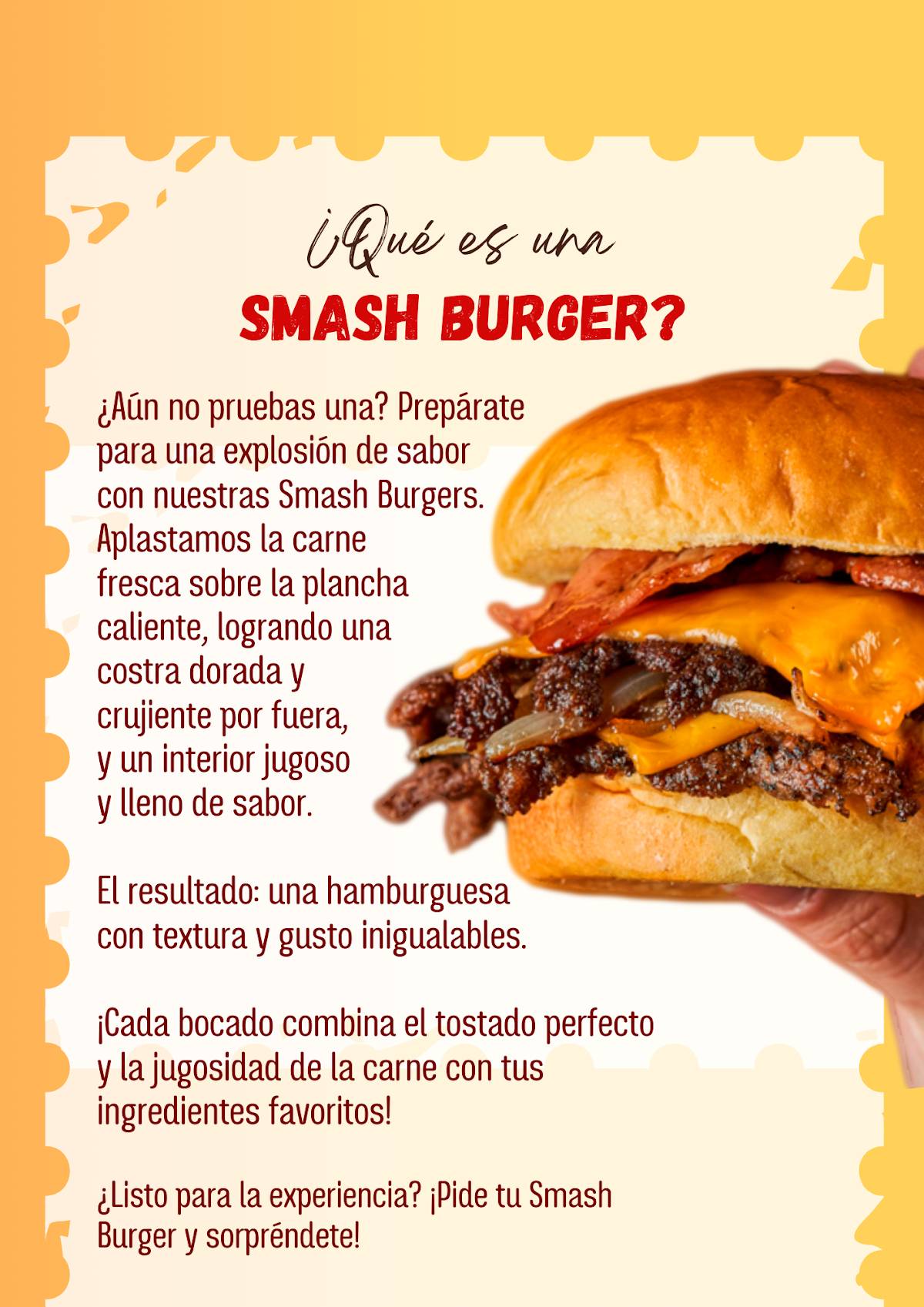 Smashers меню