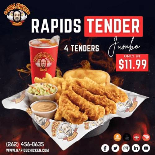 Rapids Chicken меню