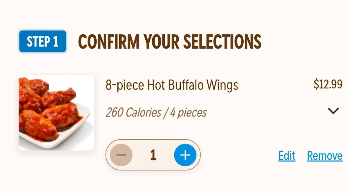 Domino's Pizza меню