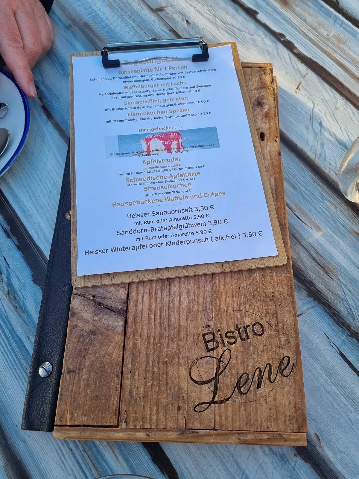 Bistro Lene меню