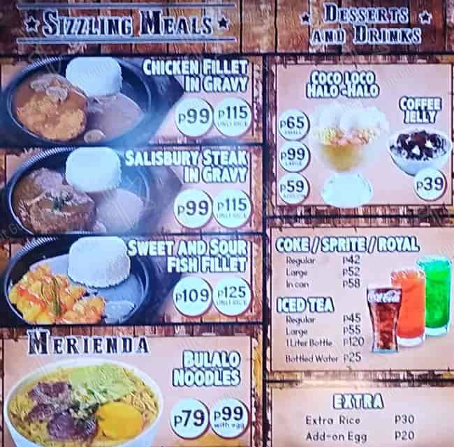 Bulalo World меню