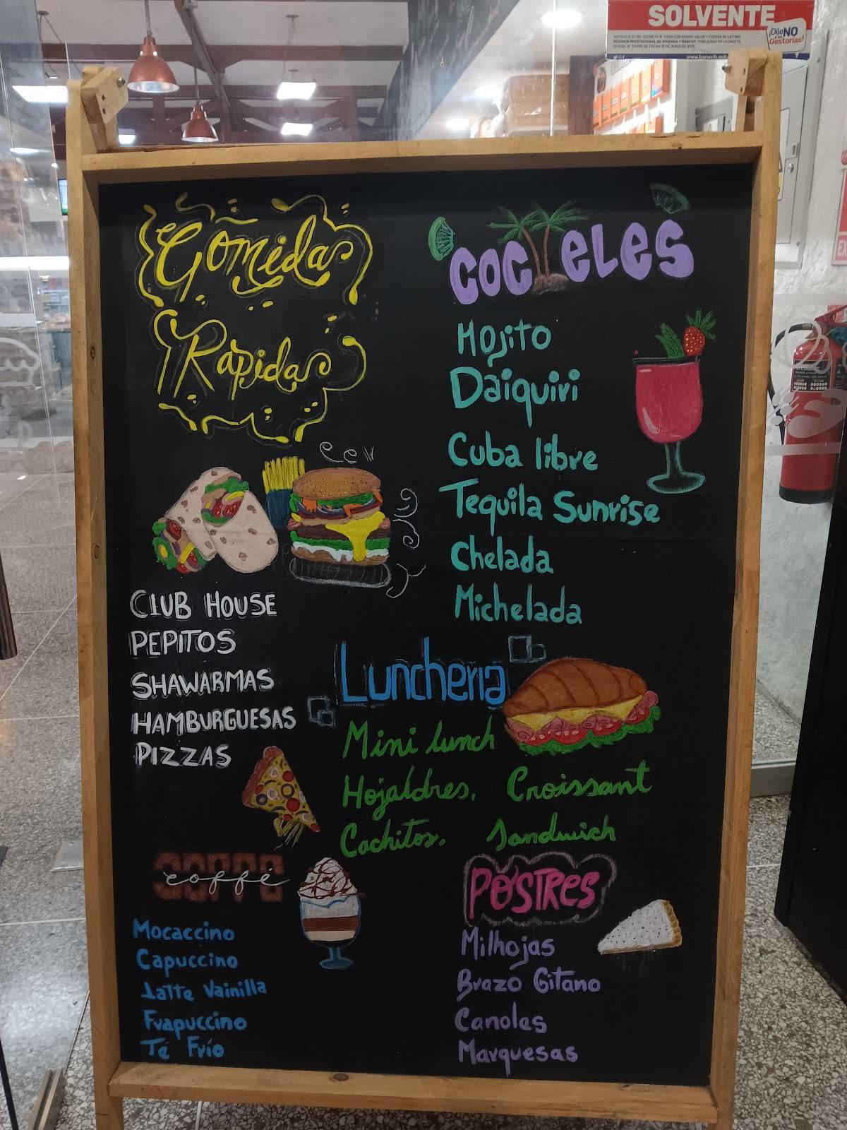 Diego's Café меню