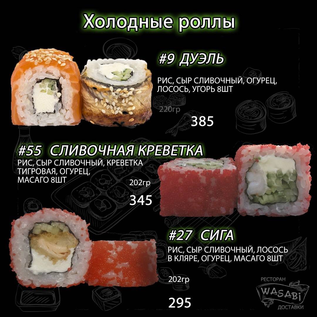 Прр меню