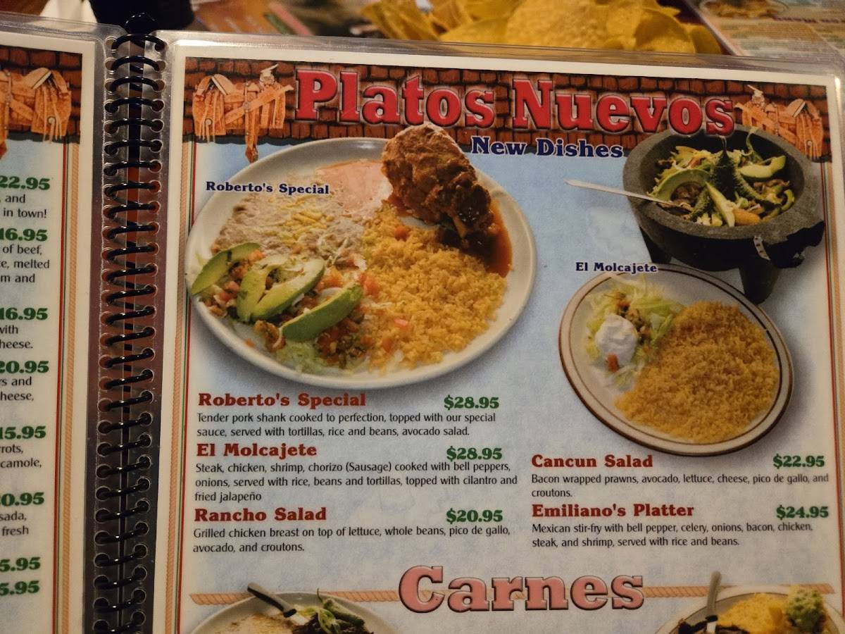El Rancho Viejo Ridgefield меню