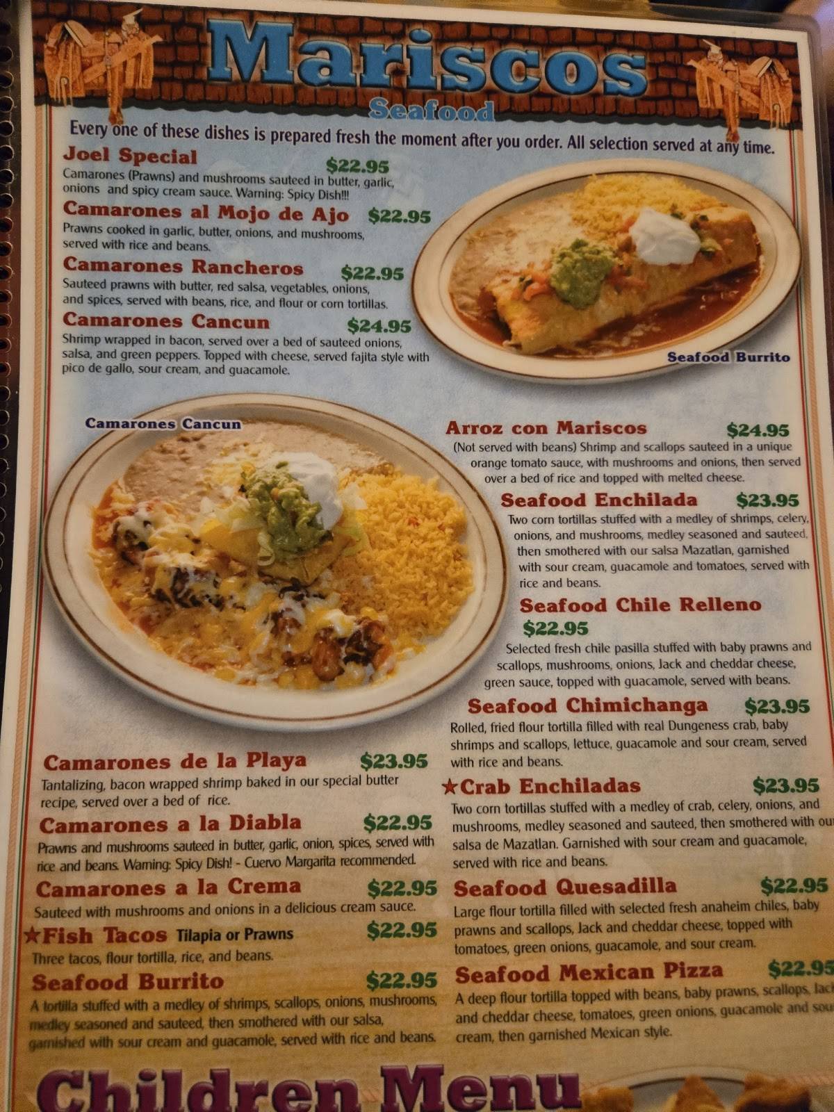 El Rancho Viejo Ridgefield меню
