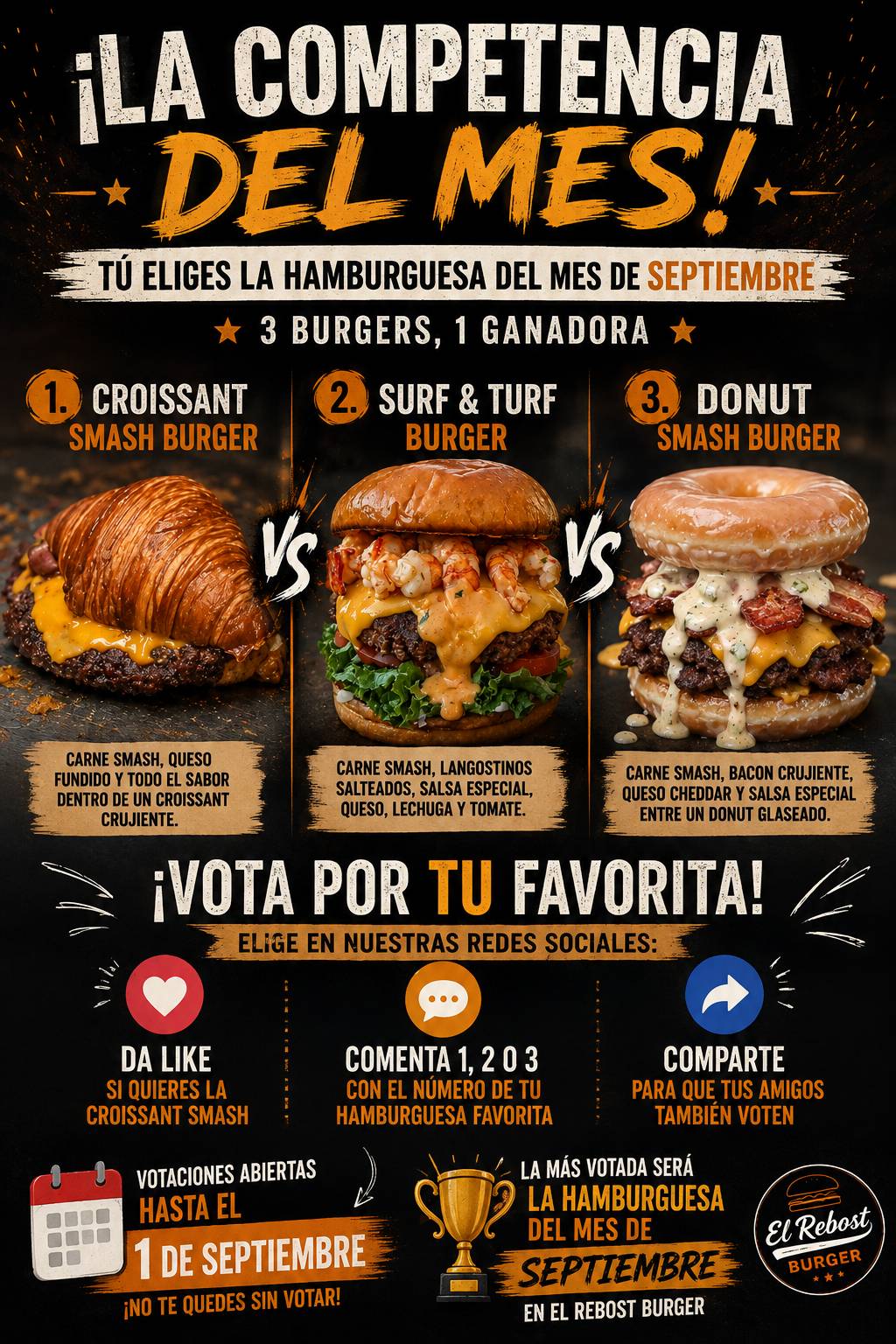 El Rebost Burger меню