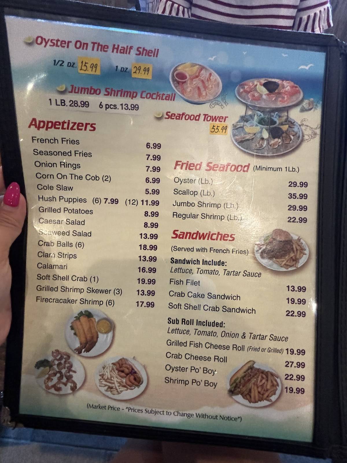 JC Crab House меню