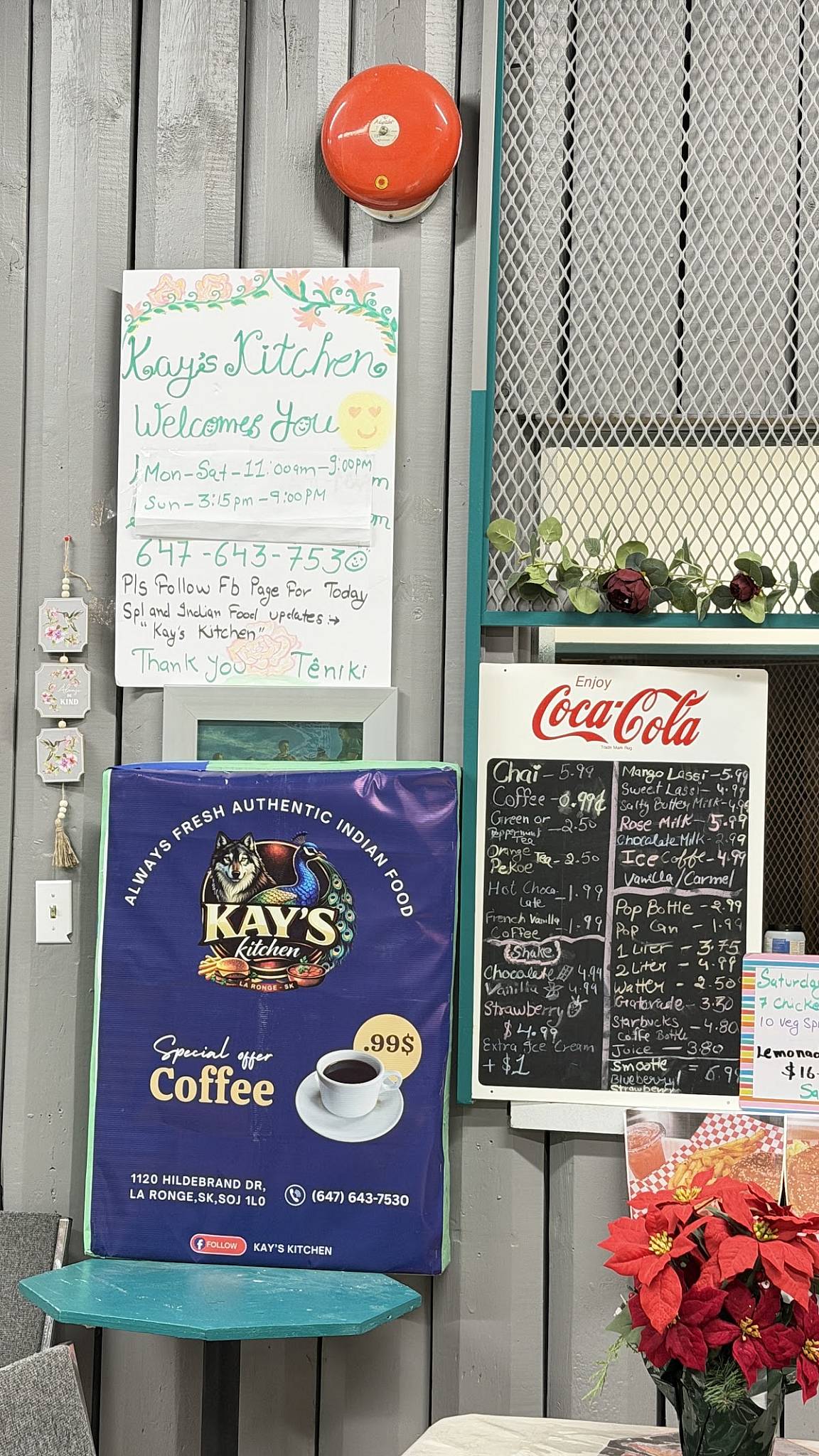 Kay’s Kitchen La Ronge меню