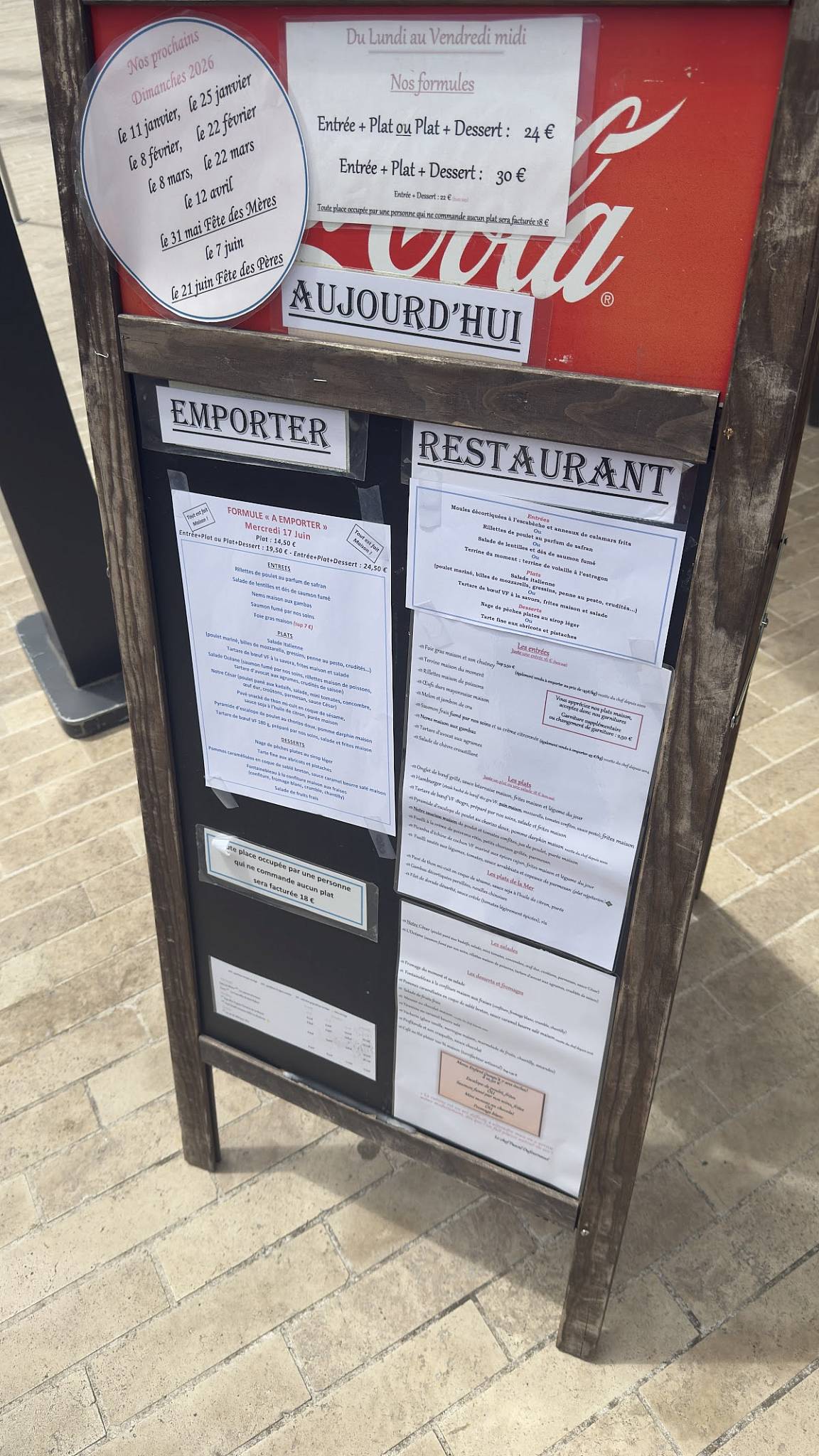 Restaurant La Ripaille меню