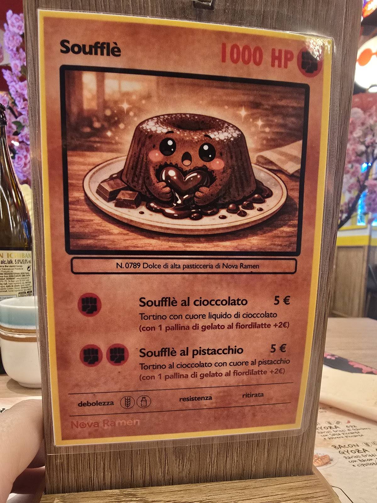 NOVA RAMEN меню